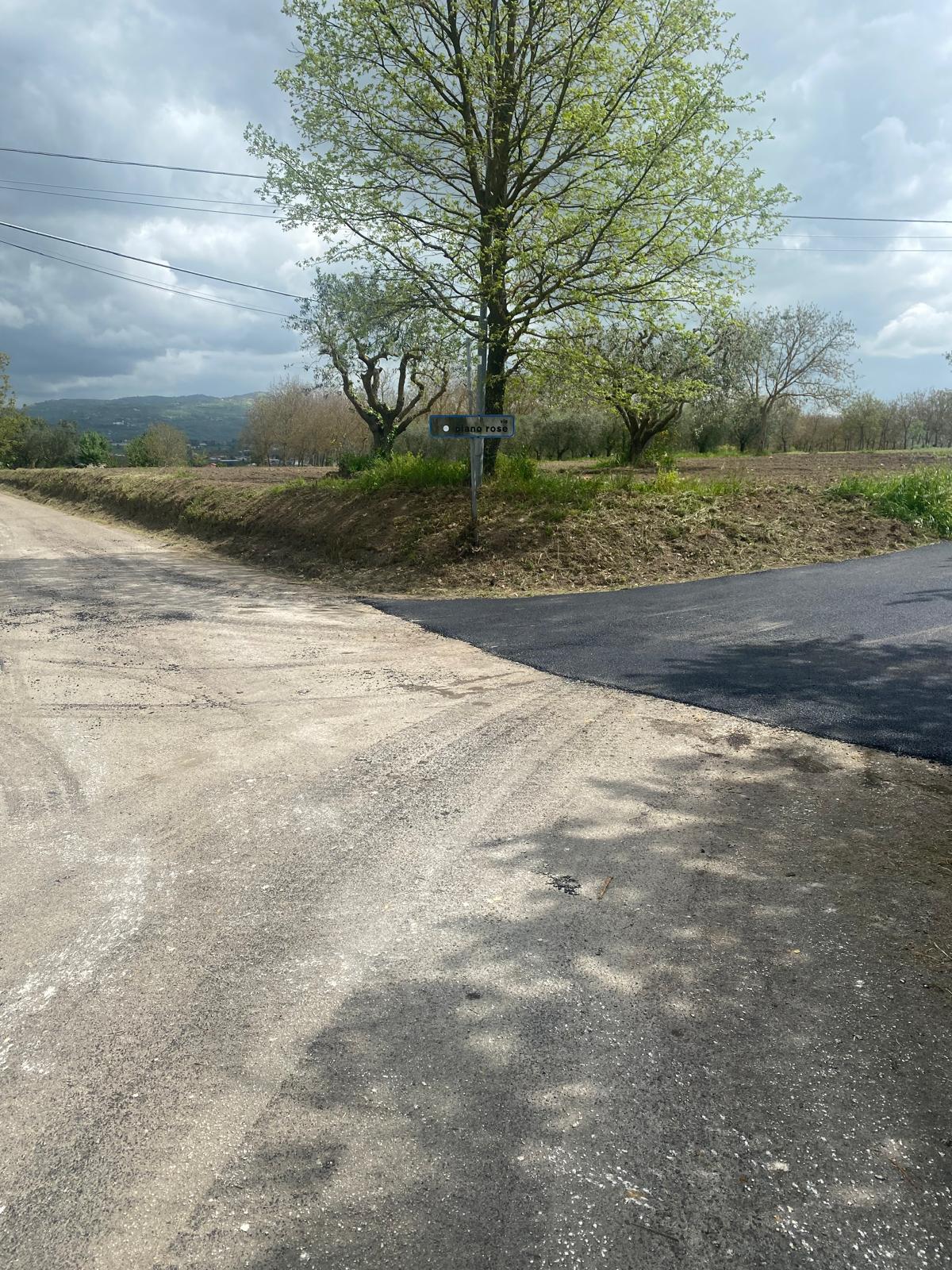 Asfalto pre-elettorale Calvi