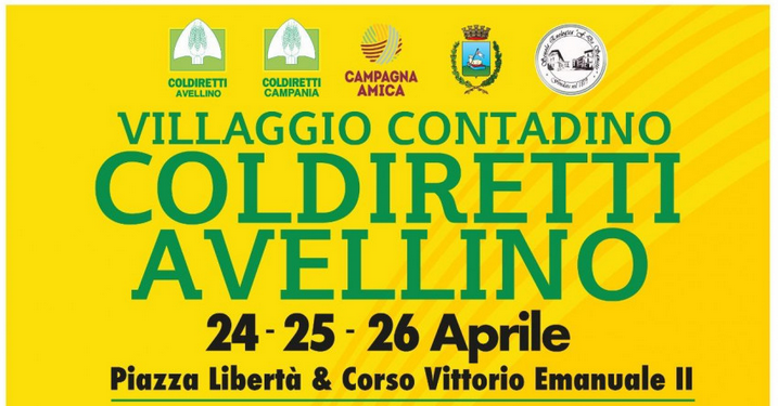 Avellino, arriva il Villaggio Contadino di Coldiretti