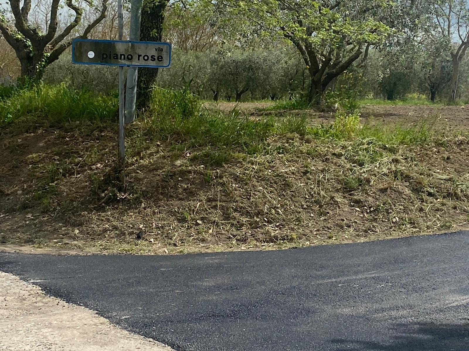 Calvi strada asfaltata