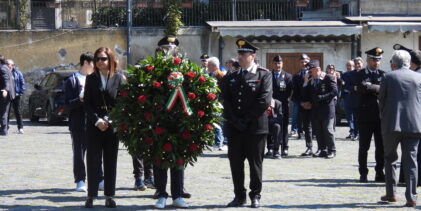 Sant’Agata de’ Goti: cerimonia di commemorazione del 13° Anniversario della morte dell’App. Sc. m.o.v.m. “alla memoria” Tiziano Della Ratta