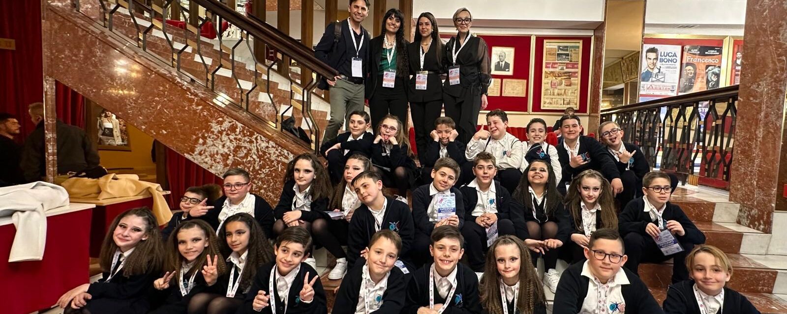 I piccoli del De La Salle incantano il Global Education Festival: a Sanremo trionfa l’originalità del musical sulle janare