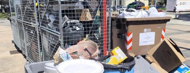 Benevento, successo per la quarta giornata di raccolta RAEE in piazza San Modesto: prossima tappa al Rione Ferrovia