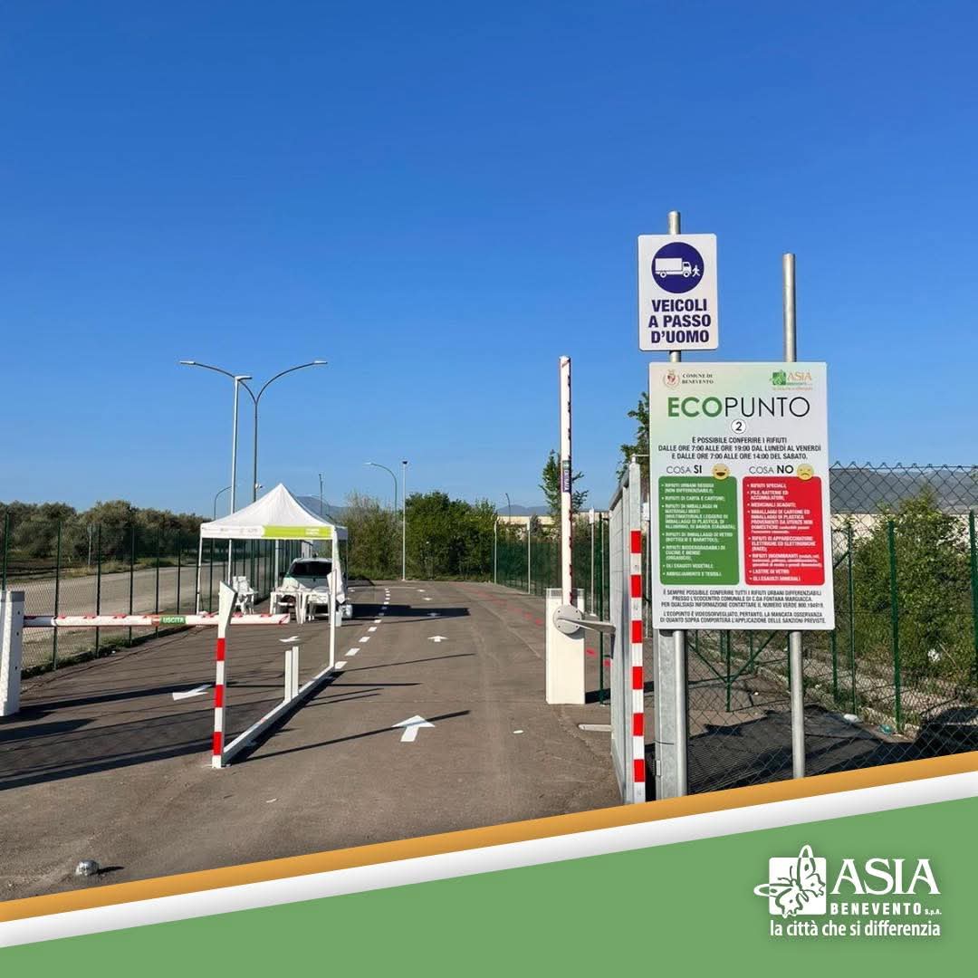 Ecopunto Contrada Olivola, mercoledi 29 Aprile l’inaugurazione