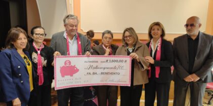 “Rosa Samnium” e il dott. Iannace uniti nel sostegno all’autismo: consegnati i fondi del progetto “Sette passi per un sorriso”