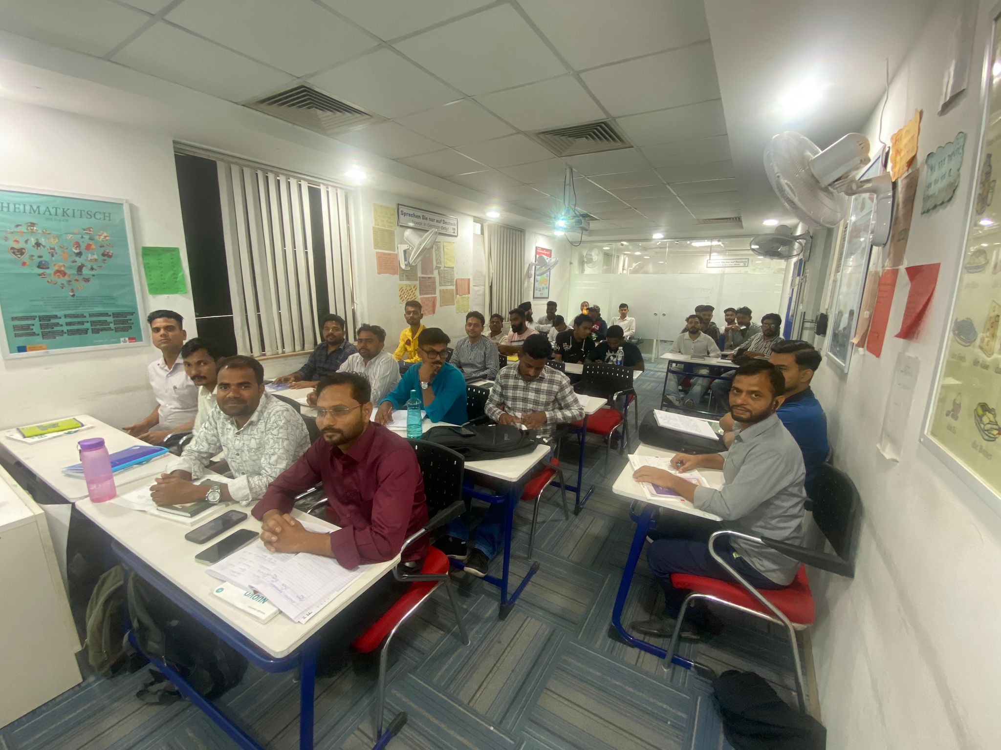 Foto Aula progetto workitaly con india