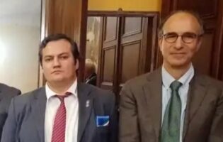 Il Presidente dell’Associazione Guerra di Liberazione di Arpaise e Benevento saluta il Questore Giovanni Nunzio Trabunella