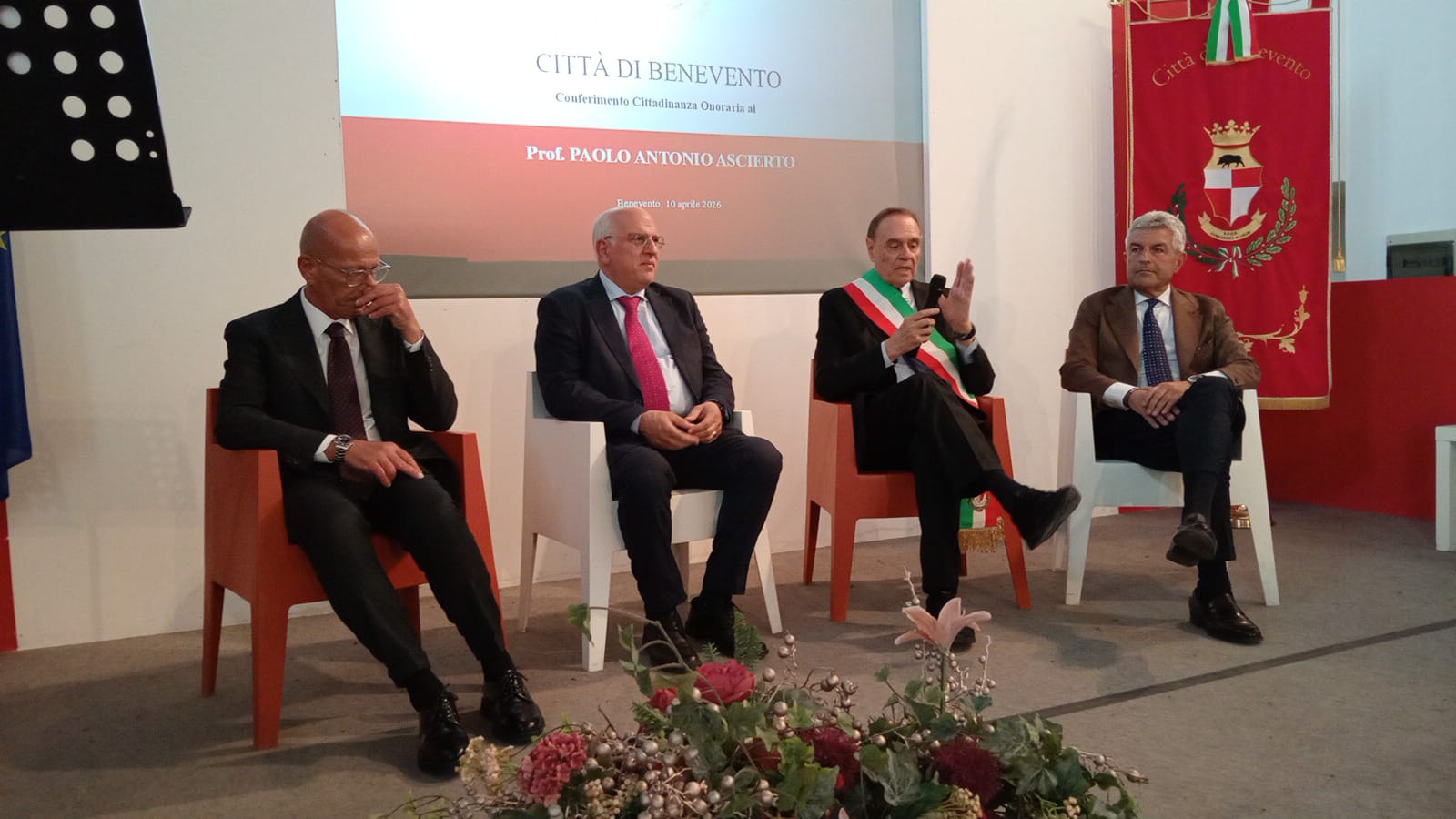 Paolo Ascierto cittadino di Benevento