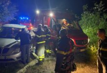 Faicchio, scivola in un burrone per 50 metri: 112 e Vigili del Fuoco lo localizzano con il cellulare e lo salvano