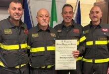Vigili del fuoco di Benevento premiati dalla Regione Campania: salvarono 12 scout a Solopaca
