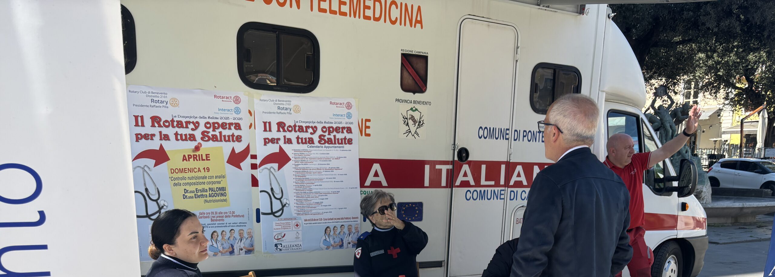 Benevento, grande affluenza per le “Domeniche della Salute” del Rotary: focus su nutrizione e prevenzione dell’obesità