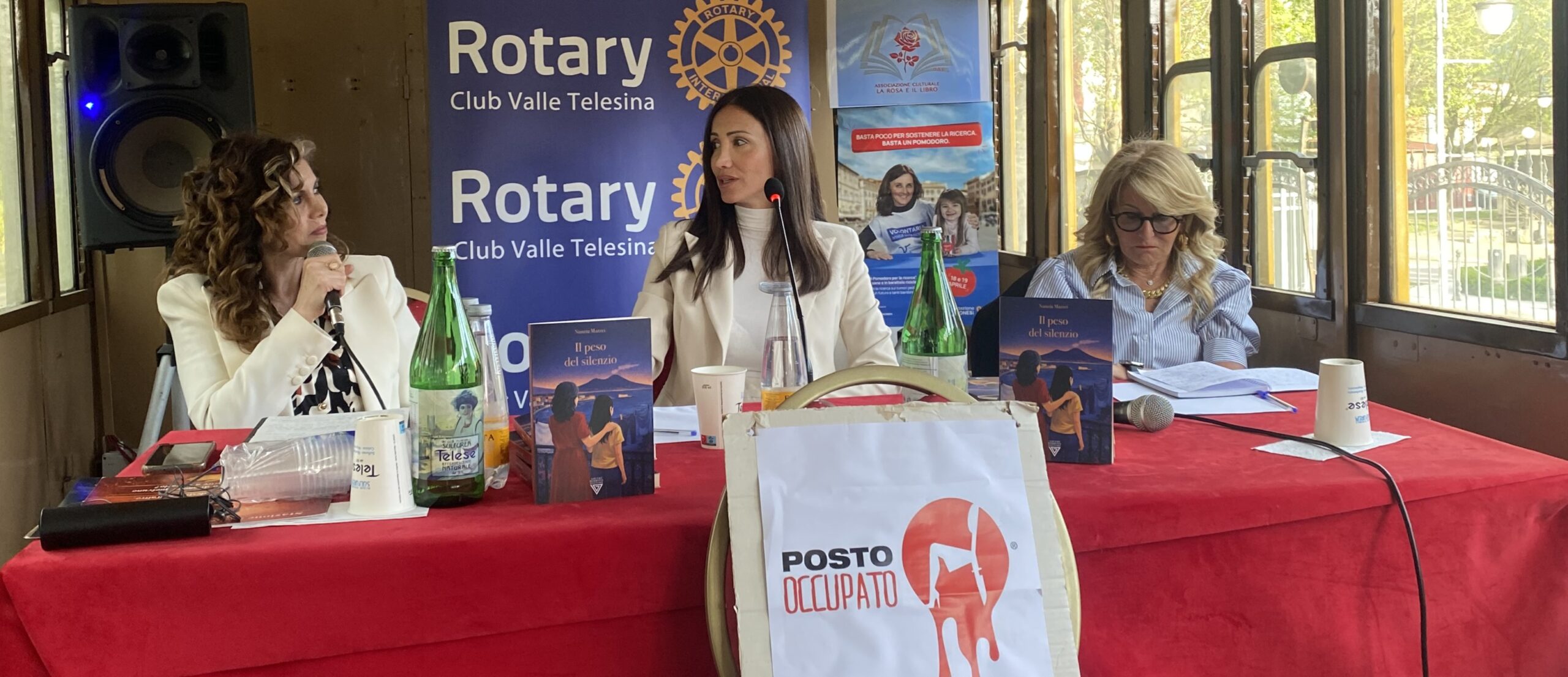 Partecipazione a Telese Terme per   la presentazione de “Il peso del silenzio” di Nunzia Mazzei