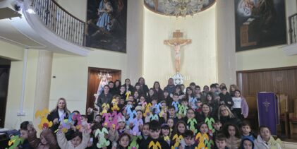 Paupisi, celebrato il Precetto Pasquale: partecipazione attiva degli alunni