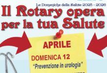 Rotary Club Benevento e Domeniche della salute, appuntamento con la prevezione urologica