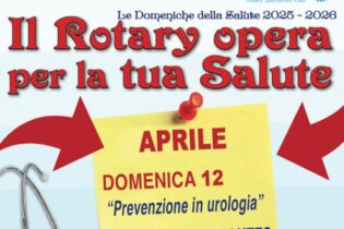 Rotary Club Benevento e Domeniche della salute, appuntamento con la prevezione urologica