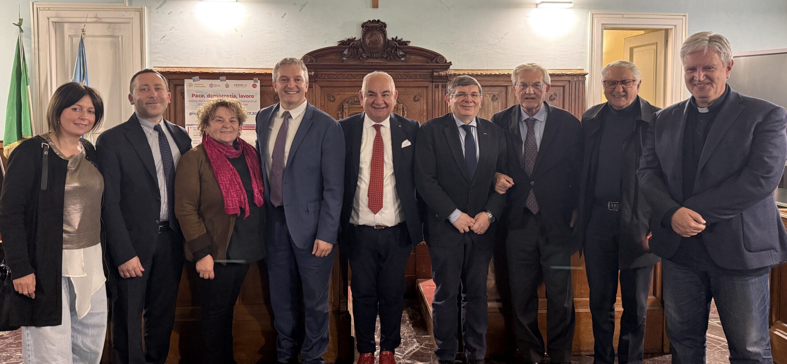 Pace, democrazia, lavoro. A Benevento il confronto promosso dalle ACLI con il vicepresidente nazionale Milesi