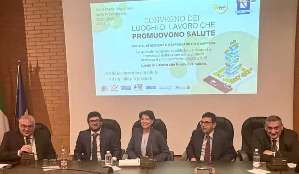 Luoghi di lavoro che promuovono salute. L’Ospedale di Ariano Irpino tra le aziende virtuose della Campania