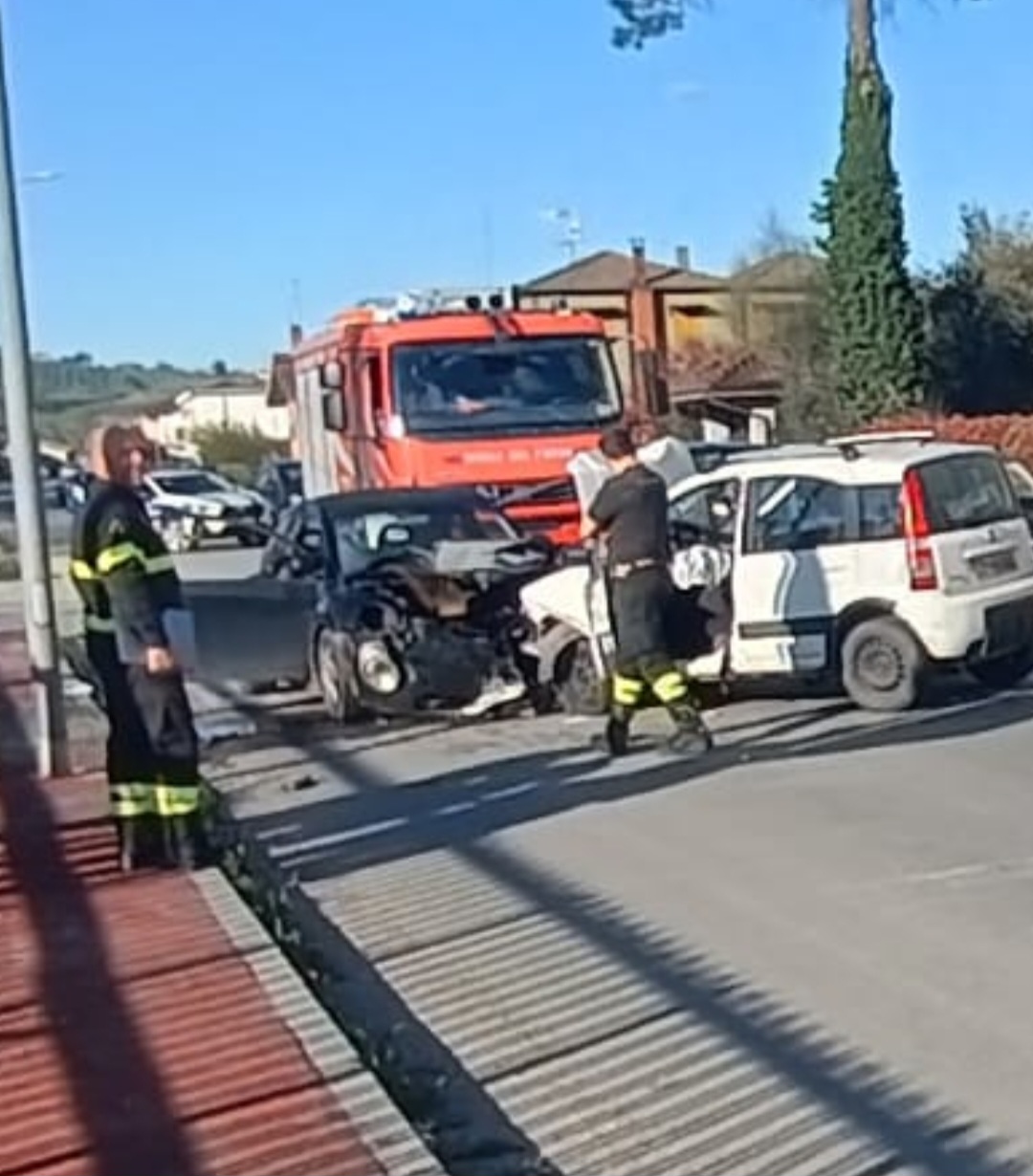 Incidente sull’Appia, quattro feriti