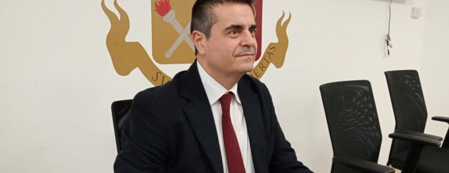 Benevento, Fernando Errico dà il benvenuto al nuovo questore Giovanni Leuci