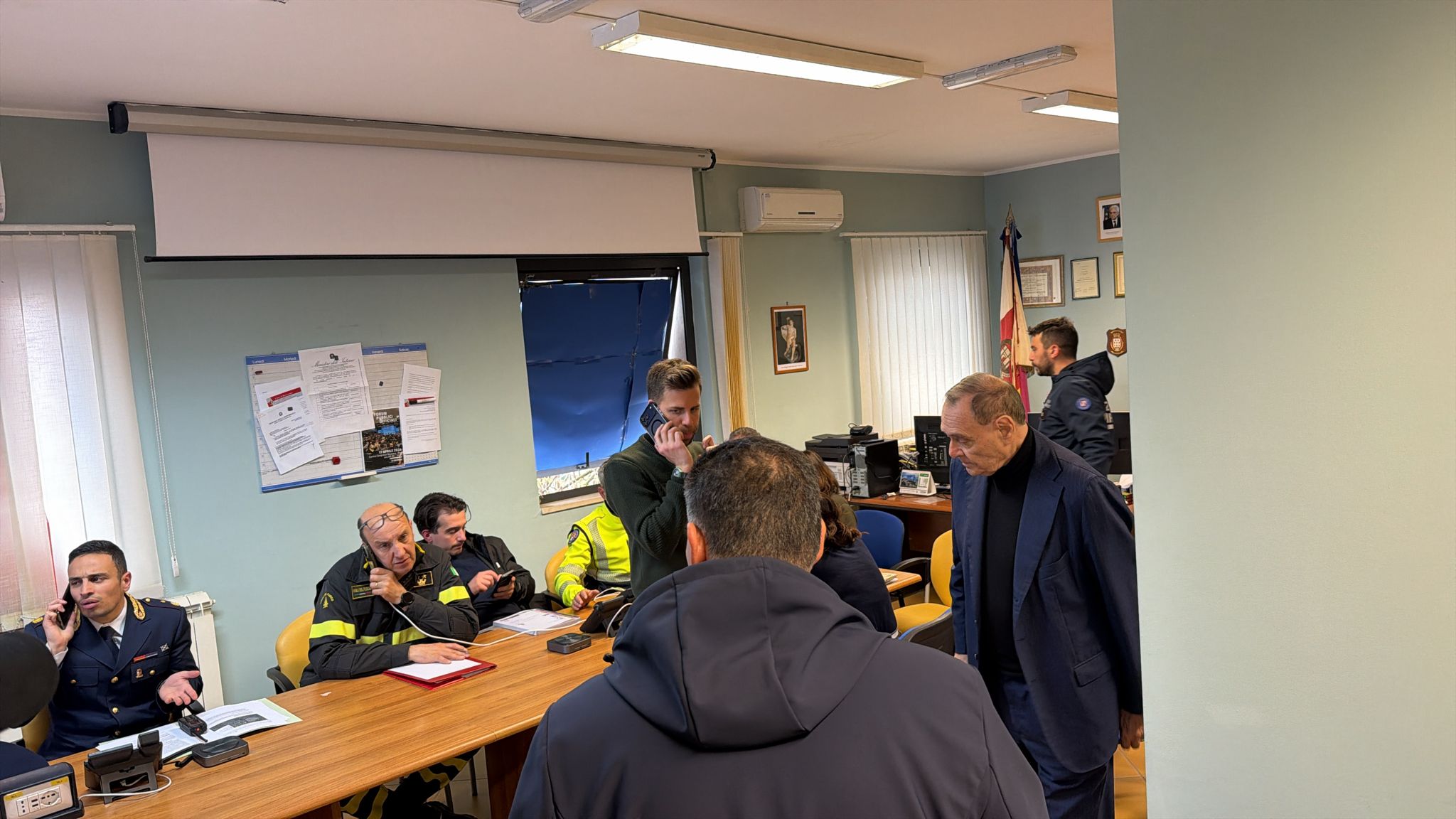 Fase di pre-allarme rientrata, terminata attività Coc: il consigliere Barbieri ringrazia forze dell’ordine