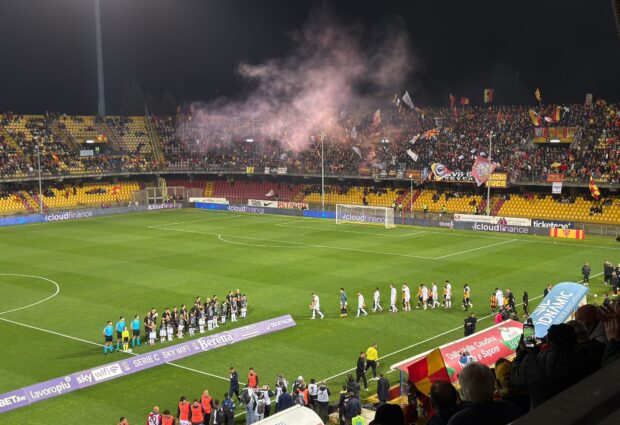 Benevento-Cavese: 0-1. Nella sera della festa giallorossa, Orlando firma la vittoria dei Metelliani