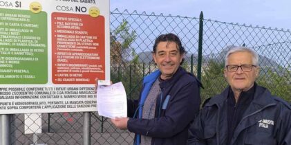 Asia, al via il ritiro dei badge per l’ecopunto di Contrada Olivola a Benevento