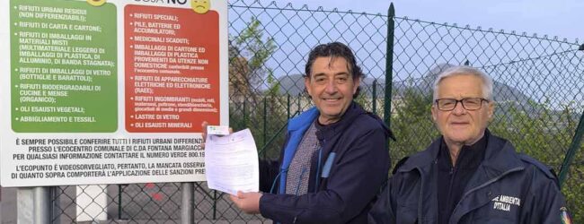 Asia, al via il ritiro dei badge per l’ecopunto di Contrada Olivola a Benevento