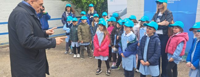 Educazione idrica, studenti in visita al depuratore di Ponte delle Tavole. L’annuncio di Mastella