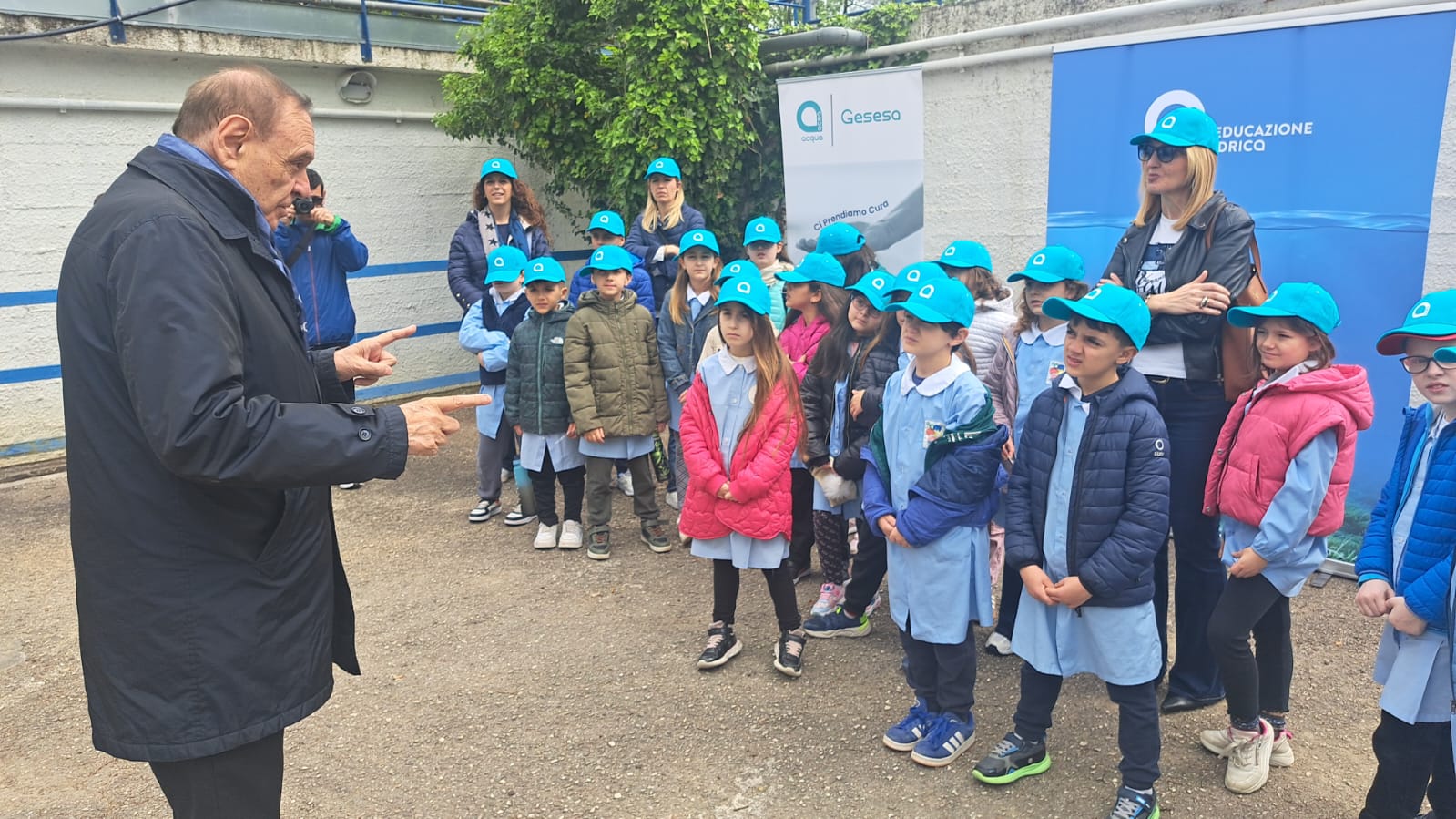Educazione idrica, studenti in visita al depuratore di Ponte delle Tavole. L’annuncio di Mastella
