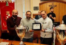 Benevento A5 celebra la promozione a Palazzo Mosti
