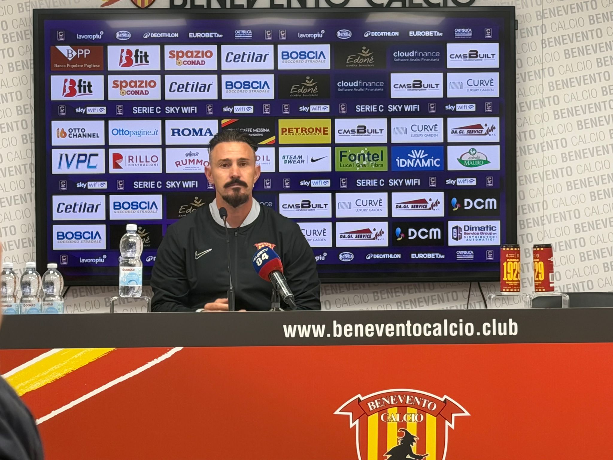Benevento, Floro Flores: “Si vive per momenti come questo. Mi sono emozionato”