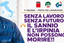 Primo Maggio, CGIL, CISL e UIL in piazza a Benevento: conferenza stampa alla Stazione Appia sulle criticità del territorio