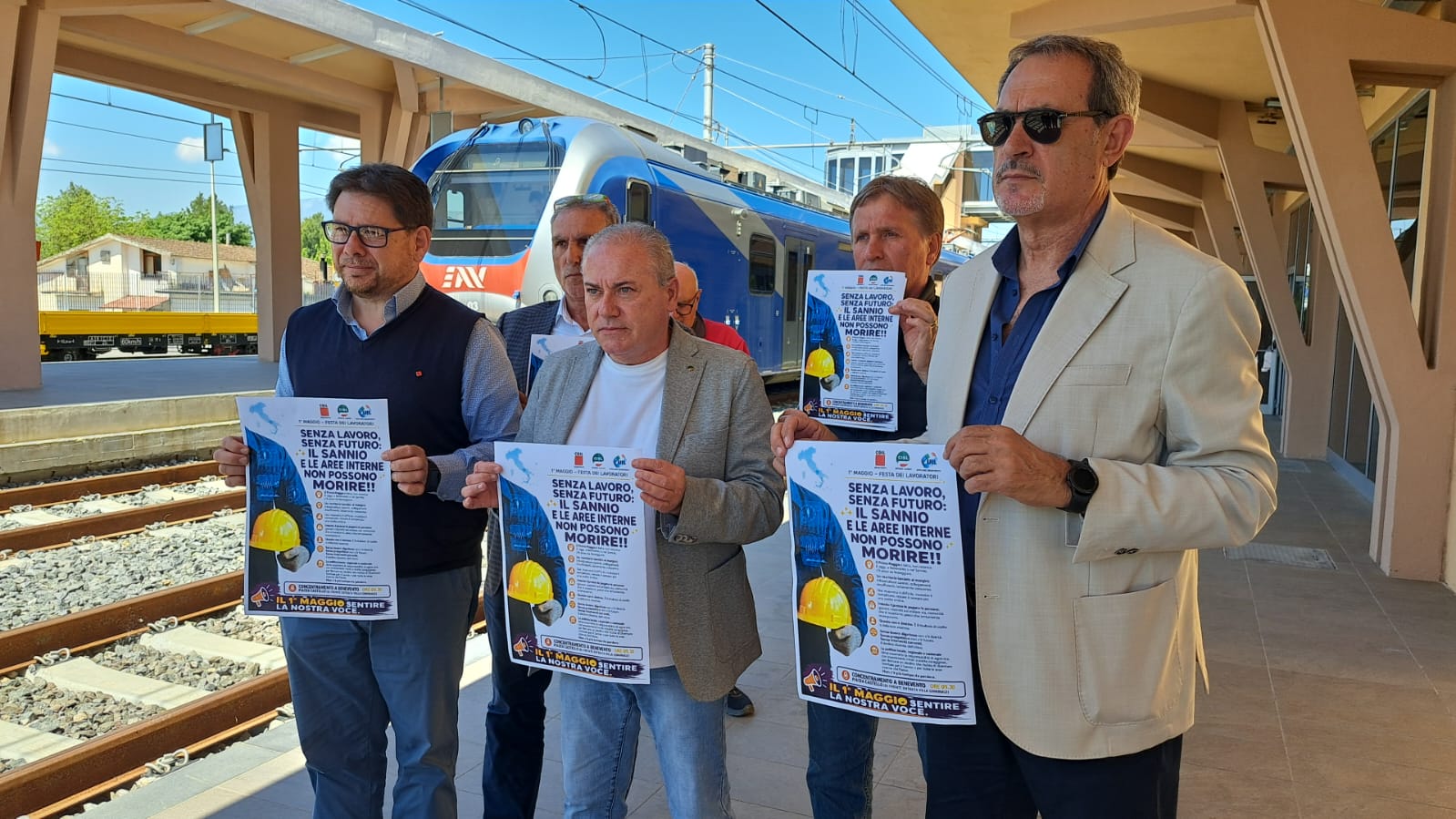 Primo Maggio a Benevento, sindacati in mobilitazione: aree interne abbandonate