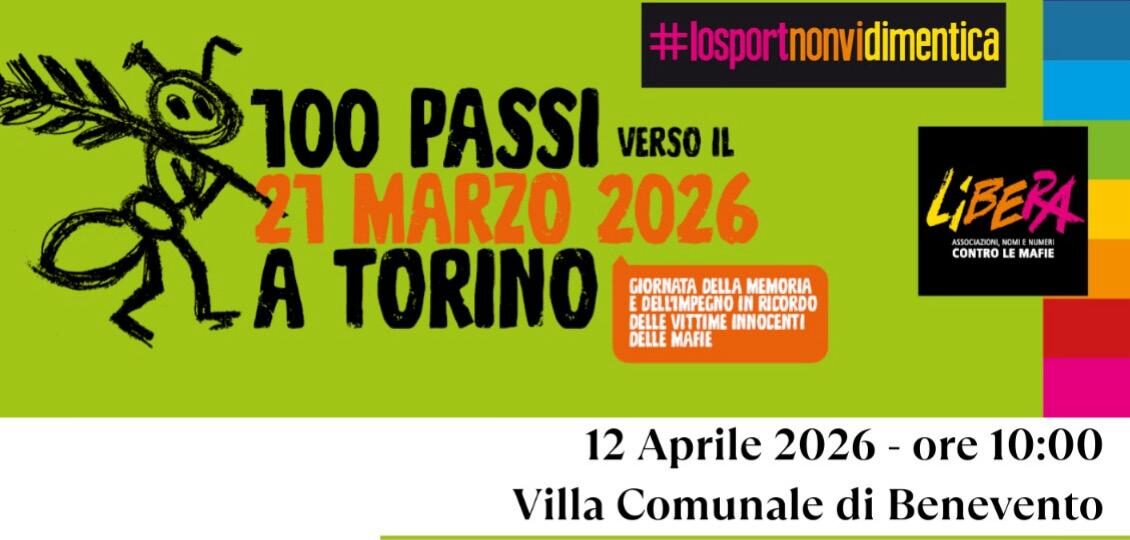 “Passeggiata della Memoria” a Benevento: il 12 aprile un percorso per ricordare le vittime innocenti delle mafie