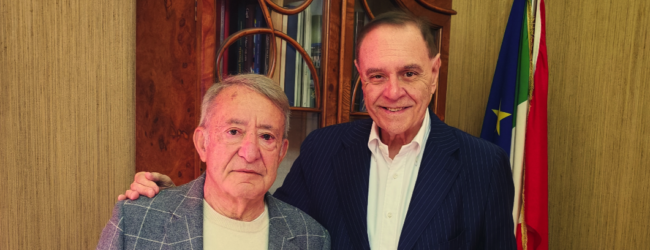 Benevento in Serie B, il sindaco Clemente Mastella ha incontrato il presidente del Benevento Oreste Vigorito