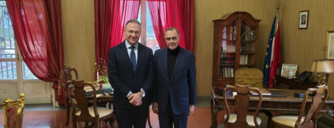 Il sindaco Mastella ha ricevuto il neo presidente Anci Campania Francesco Morra