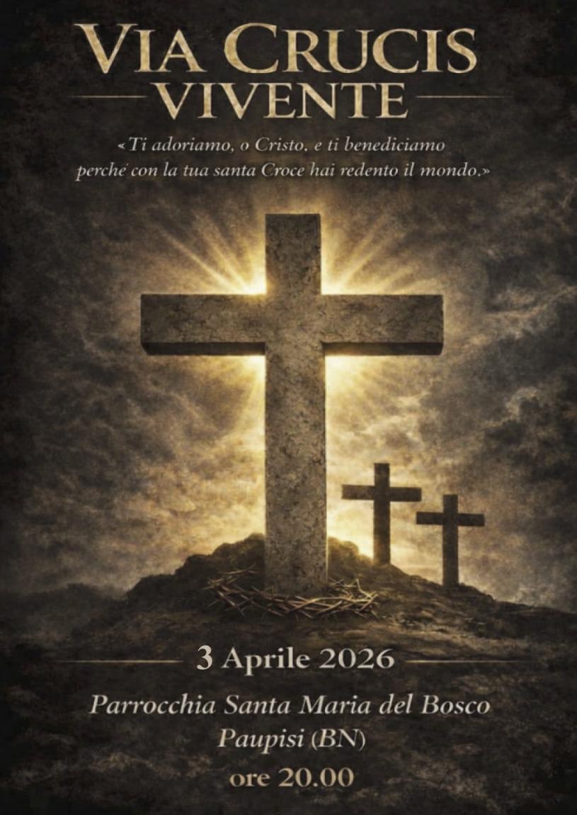 Dopo 12 anni, a Paupisi torna la Via Crucis Vivente: fede, unione e impegno collettivo