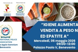 Benevento, sicurezza alimentare: convegno nazionale IPA Appio Samnium a Palazzo Paolo V