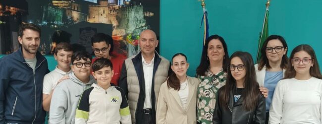 Limatola, sindaco e Amministrazione comunale incontrano il Sindaco junior e il Consiglio comunale dei ragazzi