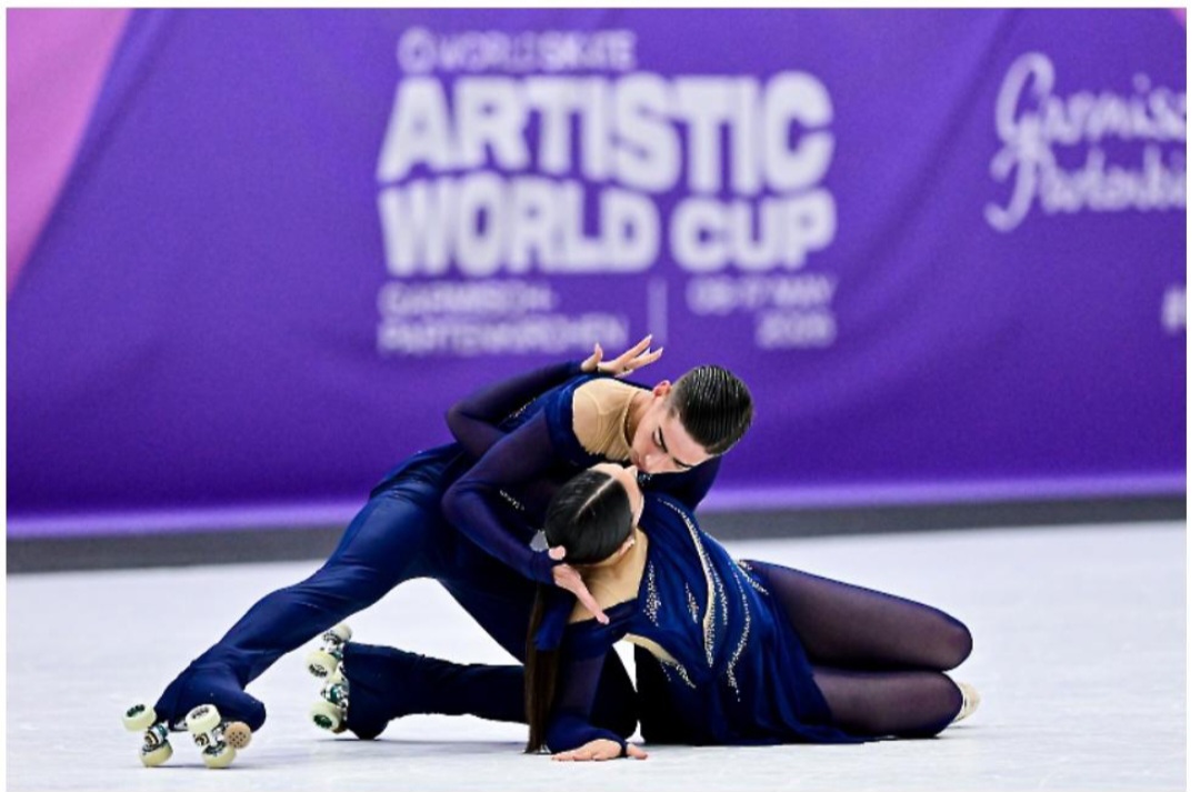 Jolly Skate protagonista all’Artistic World Cup di Garmisch: pioggia di medaglie per l’ASD di Giancarlo Parziale