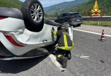 Tamponamento sull’A16 a Mugnano del Cardinale: coinvolte tre auto, due feriti in ospedale
