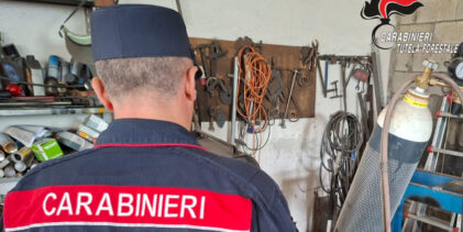 Avellino, controlli su ambiente e abusivismo edilizio: tre persone denunciate dai Carabinieri