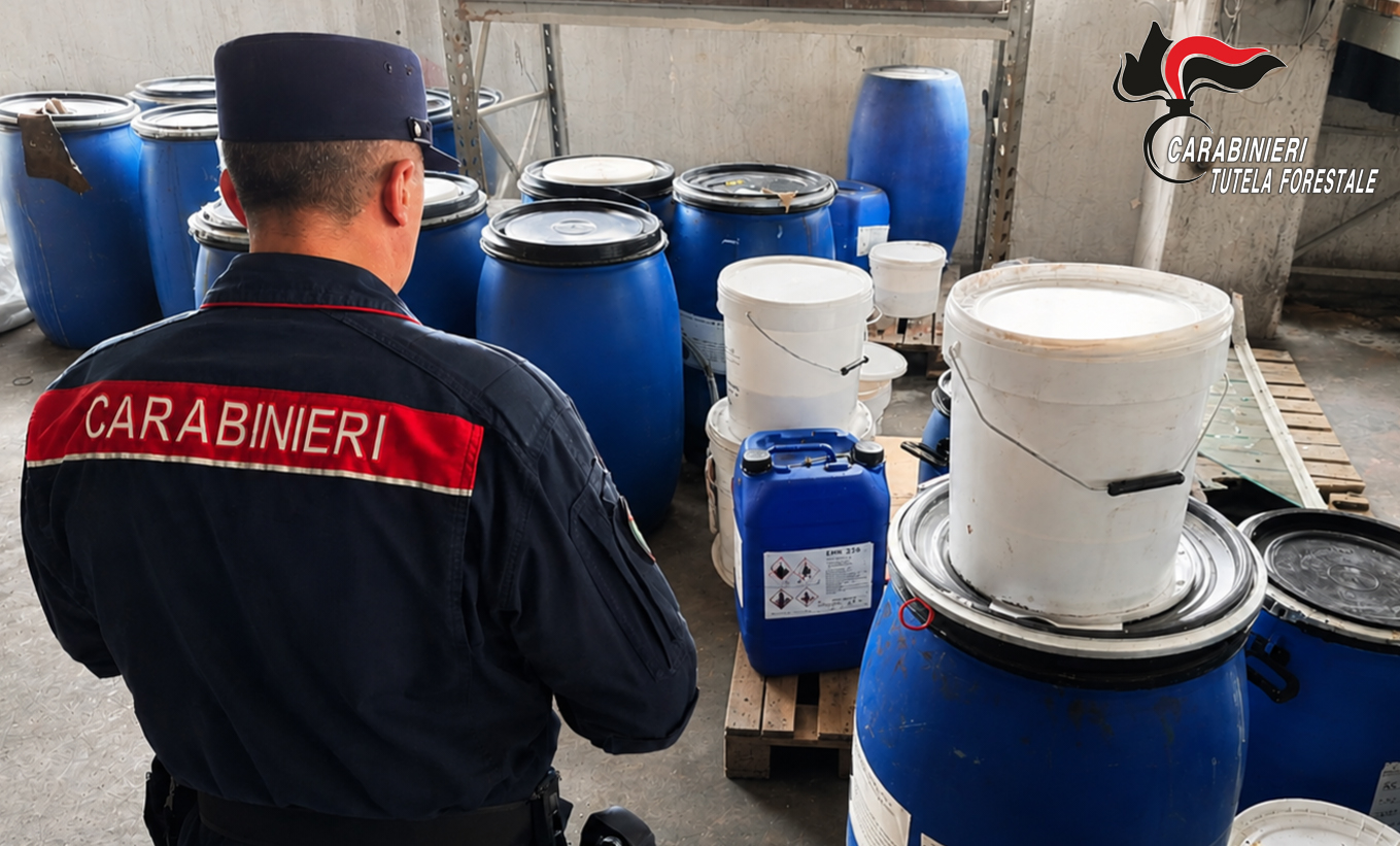Solofra, inquinamento Fiume Sarno: i Carabinieri denunciano il titolare di una società per gestione illecita di rifiuti pericolosi