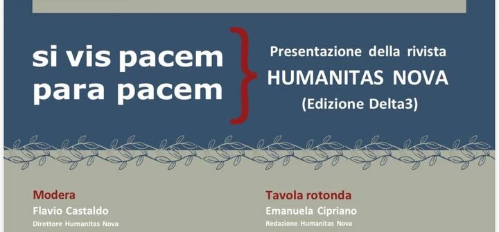 Atripalda, alla Biblioteca Cassese la presentazione di “Humanitas Nova”