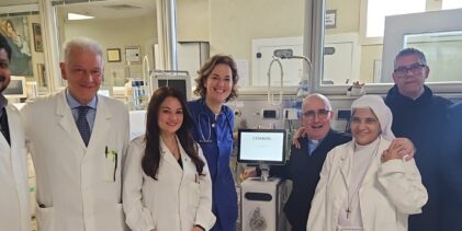 Benevento, l’AFMAL dona una culletta neonatale per l’ipotermia terapeutica all’Ospedale FBF “Sacro Cuore di Gesù”