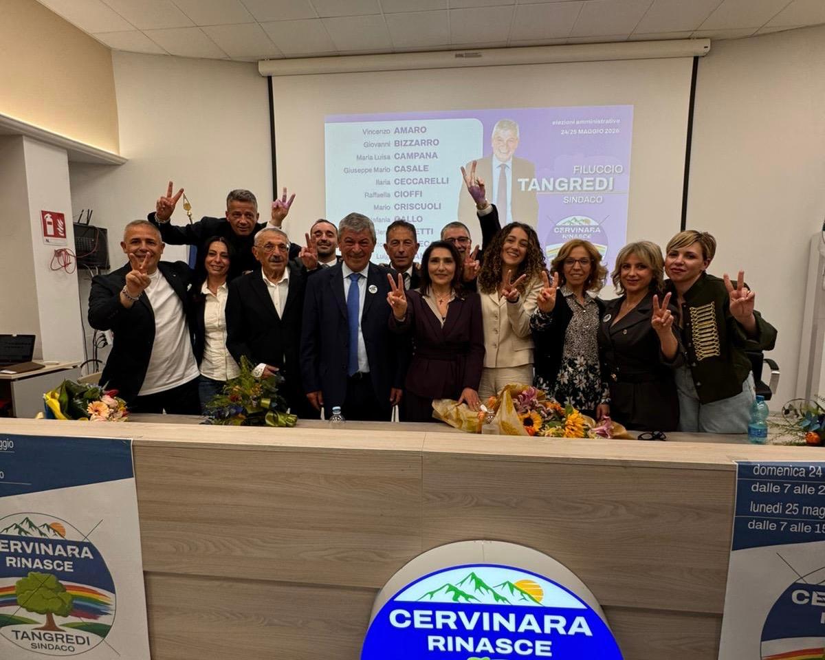 Cervinara rinasce con la partecipazione. Entusiasmo e sostegno per la lista 2.