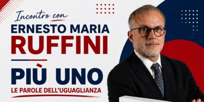 “Le parole dell’uguaglianza”: incontro con Ernesto Maria Ruffini a Benevento