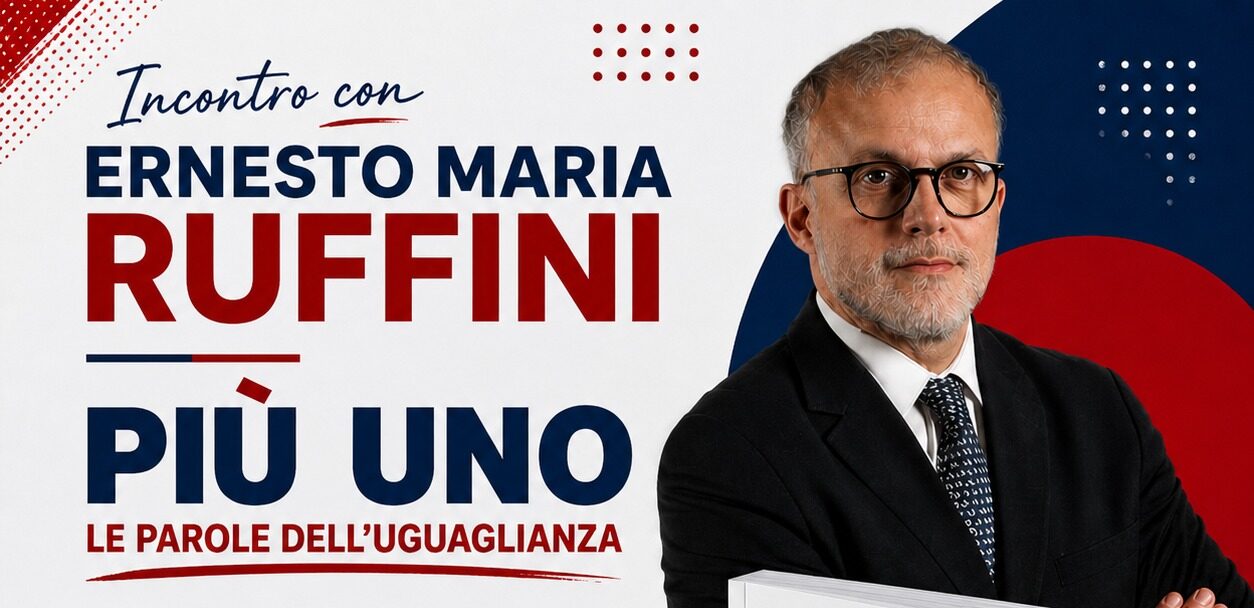 “Le parole dell’uguaglianza”: incontro con Ernesto Maria Ruffini a Benevento