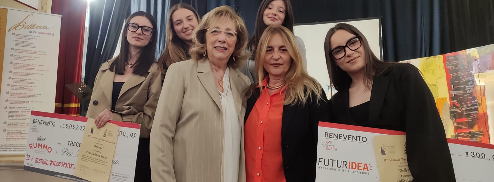 Festival Filosofico del Sannio, trionfo del Liceo Giannone: tre primi premi e una menzione al concorso “Io filosofa/o”