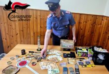 Val Fortore, nascondeva droghe di vario tipo in casa, giovane arrestato dai Carabinieri