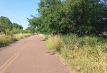 Benevento, la pista ciclo-pedonale di Contrada Pantano abbandonata
